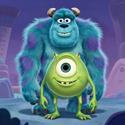 monsters inc by gary baseman