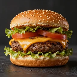 half man half Big Mac studio photography
