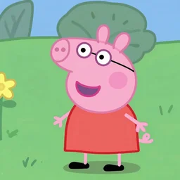 Peppa Pig in a scene from Predator 2 movie, realistic, cinematography