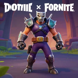 doomguy in the fortnite, doom x fortnite collab, screenshot