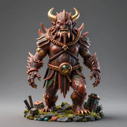 cthulhu, octane render, unreal engine, ultradetailed, stylized as a 3 dimensional render
