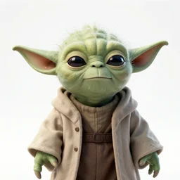 still photo of yoda, studio lighting, unreal engine 5 quality render, photorealistic portrait, highly detailed, bright studio setting, crisp quality and light reflections