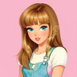 Lisa Frank original illustration