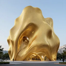 knitting gold zaha hadid architecture by giger alien