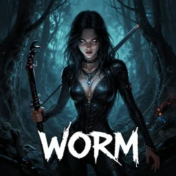 Skitter from the web novel Worm by wildbow, digital art