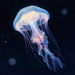 Jellyfish in space