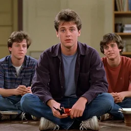 a film still from the breakfast club ( 1 9 8 5 )