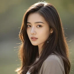 beautiful girl portrait by killian eng