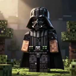 minecraft skin of darth vader