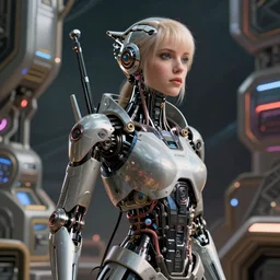 wanderer, beautiful female android!, intricate detailed environment, photorealistic!, octane render, mechanical, concept art, cinematic lighting, digital art, interstellar, hyper realism, sharp, cyberpunk 2 0 7 7, bladerunner 2 0 4 7, 8 k. by angus mckie, moebius, maciej kuciara, stanley lau, artgerm, greg rutkowski