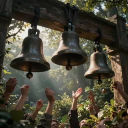 sing louder around to the bells'cheerful sound, and, as i feasted on its fragrancy, ( ( ( ( what hands in far off time ) ) ) )