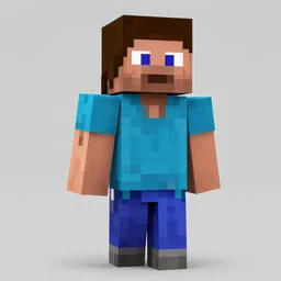 Screenshot from Minecraft, Keanu Reeves looks like Steve from Minecraft