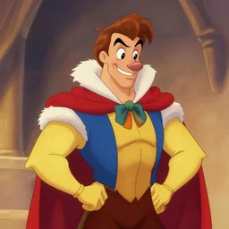 disney gaston by greg rutkowski, featured on artstation