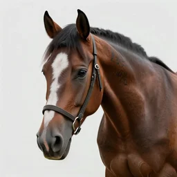 horse with face tatoos, 8 k detailed concept art