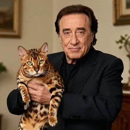 Danny DeVito as a bengal cat