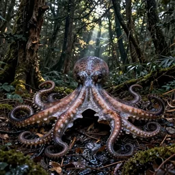 wet plate photography ent octopus forest, scp, olivier ledroit, beksinski, barlowe