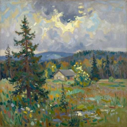 a beautiful landscape painting by tom thomson, trending on arstation