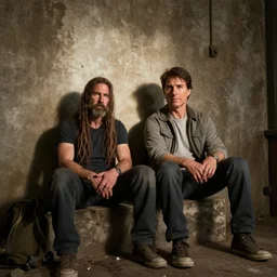 Tom Cruise and Xenu hanging out