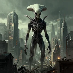 alien city by h. r giger digital art