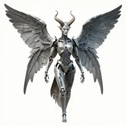 winged cybernetic vampire with horns trapped in circuitry, intricate detail, miro, royo, whealan, klimt,