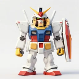 anime!!!!!!!!!!!! gundam shaped like dilbert