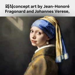 “🐸🌅🍅🌱concept art by Jean-Honoré Fragonard and Johannes Vermeer”