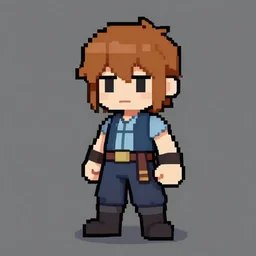 pixelart character yesido style