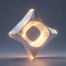 abstract geometrical artwork, blender, octane render, cgsociety, artstation, global illumination, glowing, volumetric lighting