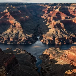 the grand canyon but filled with water