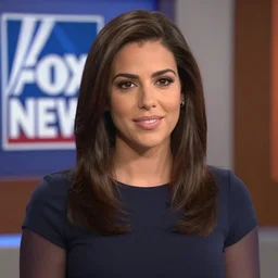 a young woman who is a human version of tv network fox news