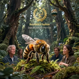fantasy forest. macro. dan mumford beeple. michael cheval. anato finnstark. naomi okubo.