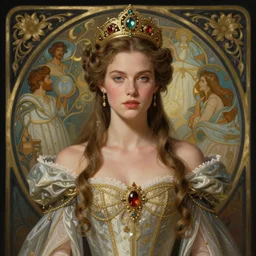 claudia schiffer as a princess, fantasy, intricate, elegant, highly detailed, digital painting, artstation, concept art, matte, sharp focus, illustration, art by artgerm and greg rutkowski and alphonse mucha