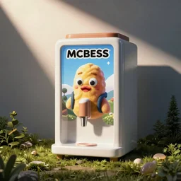 a cartoon soft drink dispenser, mcbess