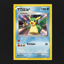 of pokemon trading card from the 1940s