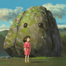 the rock in spirited away
