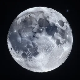 luna crosses the aether of eternity between lonesome stars which once shine bright in yesteryears