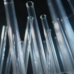 transparent glass tubes, wind their way around obstacles, high-key lighting, cinematic lighting vray 8k low angle shallow depth of field