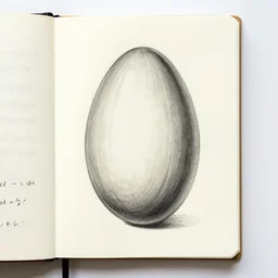 alien egg sac, field journal, sketch, marginalia