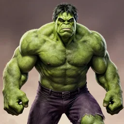 a highly detailed beautiful portrait of the hulk, james gurney, james jean