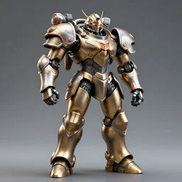heavy armored knight mech, full body posing