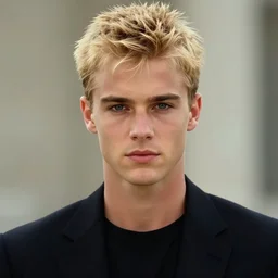 epic beautiful young james bond performance in 1 9 9 5 spikey hair blonde cute hd portrait leica zeiss trending