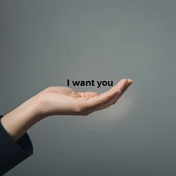i want you to hold