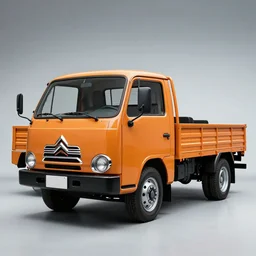 A Pickup truck designed and produced by Citroën in the production year of 2022, promotional photo