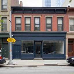 google street view of ( 1 6 8 e jackson blvd, chicago, il 6 0 6 0 4 ), painted by edward hopper
