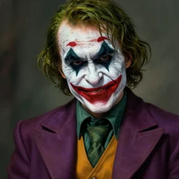 the Batman with the joker makeup, digital painting, amazing detail, artstation, cgsociety