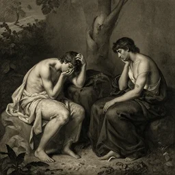 regretful souls, by gustave dore