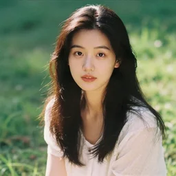 AND THERE SHE IS, the heroine of the film, a film that exists beyond time, a magnum opus that only exists in the hypothetical, tap into that land and delve out, drag it out, a hidden place, that sun-cupped and un-rewound force of a hidden pixiv star, the kind that gets trending before the 2000's ever were a thing, a nostalgic beauty you may not remember but who certainly remembers you AND HOW!