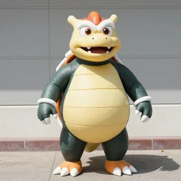 a man dressed as geodude costume in comic - con, midday, direct sunlight, casual photography