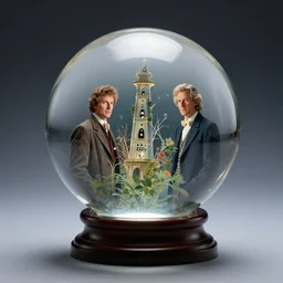dreamscape in a crystal ball, centered, studio product photography, gorgeous lighting, highly detailed, by ross tran and norman rockwell and greg rutkowskiweta studio, and lucasfilm
