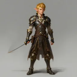 character concept portrait, steampunk elf man, digital painting, concept art, smooth, sharp focus, illustration